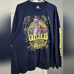 Disney Blue and Yellow Long Sleeve Tee